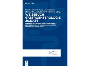 9783110995756 - Weissbuch Gastroenterologie 2023 24 Gebunden