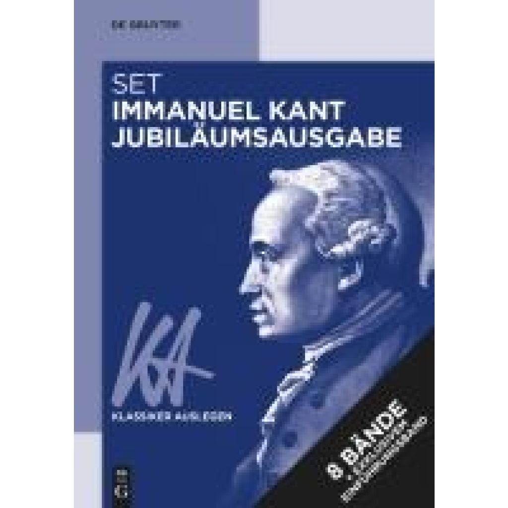 9783110996258 - [Set Kant Jubiläumsausgabe]