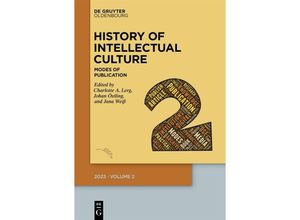 9783111077833 - History of Intellectual Culture 2 2023   History of Intellectual Culture Bd2 Kartoniert (TB)