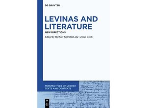 9783111088426 - Levinas and Literature Kartoniert (TB)