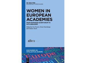 9783111088457 - Women in European Academies Kartoniert (TB)