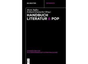 9783111130408 - Handbuch Literatur & Pop Kartoniert (TB)