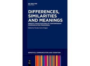 9783111257877 - Differences Similarities and Meanings Kartoniert (TB)