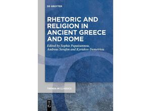 9783111262703 - Rhetoric and Religion in Ancient Greece and Rome Kartoniert (TB)