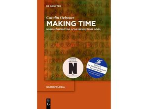 9783111280240 - Making Time - Carolin Gebauer Kartoniert (TB)