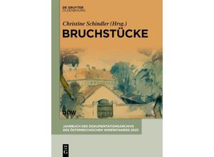 9783111323527 - Bruchstücke Gebunden