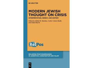 9783111342825 - Modern Jewish Thought on Crisis