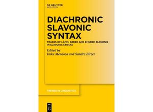 9783111353258 - Diachronic Slavonic Syntax Kartoniert (TB)