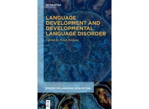 9783111355726 - Language Development and Developmental Language Disorder Kartoniert (TB)