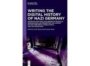 9783111355917 - Writing the Digital History of Nazi Germany Kartoniert (TB)