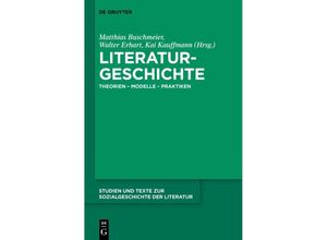 9783111356105 - Literaturgeschichte Kartoniert (TB)