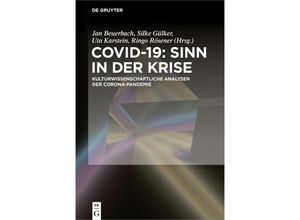 9783111356174 - Covid-19 Sinn in der Krise Kartoniert (TB)