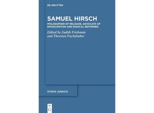 9783111518596 - Samuel Hirsch Kartoniert (TB)