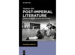 9783111539737 - Post-imperial Literature - Vladimir Biti Kartoniert (TB)