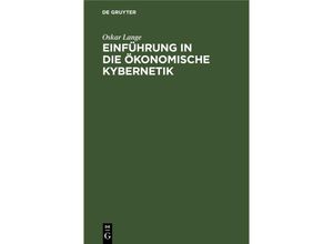 9783112619612 - Einführung in die ökonomische Kybernetik