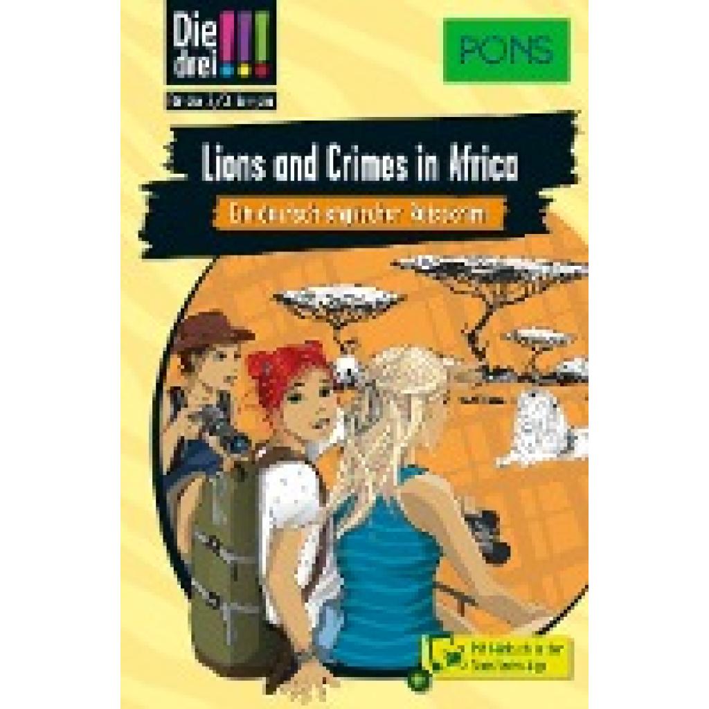 9783120101642 - Vogel Kirsten PONS Die Drei !!! Lions and Crimes in Africa
