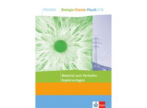 9783120690443 - PRISMA Material zum Vertiefen Biologie Chemie Physik 9 10 Kartoniert (TB)