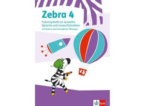 9783122710163 - Zebra 4 Trainingsheft zum Nachkauf mit digitalen Medien Klasse 4