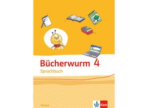 9783123107405 - Bücherwurm Sprachbuch Ausgabe Sachsen Bücherwurm Sprachbuch 4 Ausgabe für Sachsen Kartoniert (TB)