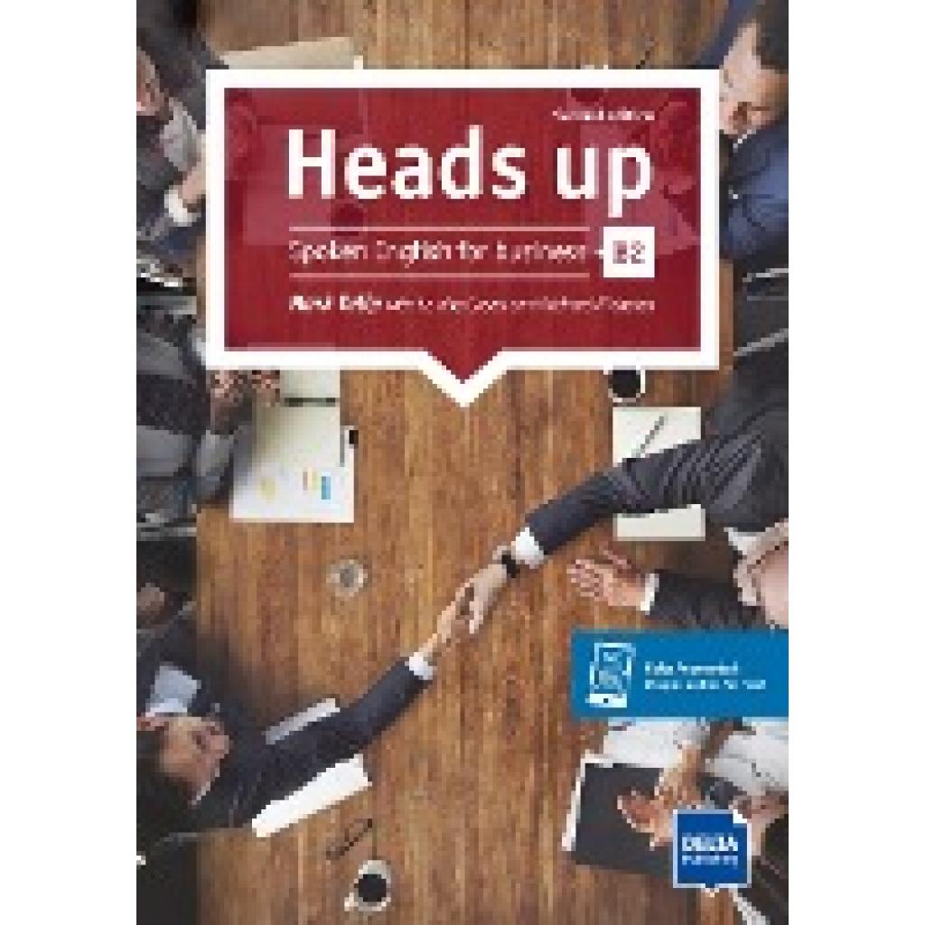 9783125013179 - Heads up   Heads up B2 Students Book with audios online Kartoniert (TB)