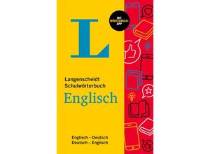 9783125143937 - Langenscheidt Schulwörterbuch Englisch m Buch m Online-Zugang Kartoniert (TB)