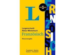 9783125143982 - Langenscheidt Abitur-Wörterbuch Französisch Klausurausgabe m 1 Buch m 1 Beilage Kartoniert (TB)