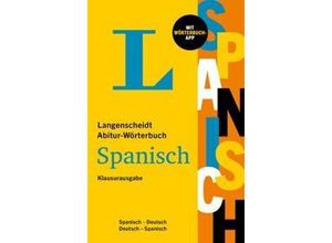 9783125143999 - Langenscheidt Abitur-Wörterbuch Spanisch Klausurausgabe m Buch m Online-Zugang Kartoniert (TB)