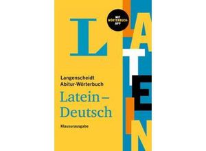 9783125144552 - Langenscheidt Abitur-Wörterbuch Latein m 1 Buch m 1 Beilage Kartoniert (TB)