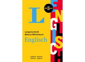 9783125144569 - Langenscheidt Matura-Wörterbuch Englisch m Buch m Online-Zugang Kartoniert (TB)