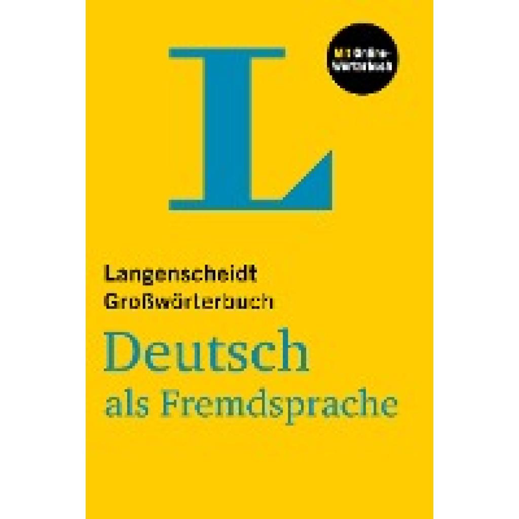 9783125146051 - Langenscheidt Großwörterbuch Deutsch als Fremdsprache