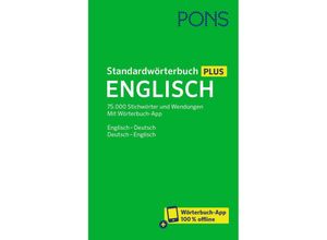 9783125161832 - PONS Standardwörterbuch PONS Standardwörterbuch Plus Englisch m Buch m Online-Zugang Gebunden