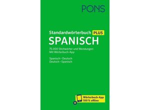 9783125161856 - PONS Standardwörterbuch Plus Spanisch m Buch m Online-Zugang Gebunden