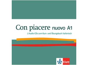 9783125252158 - Con piacere nuovo - A1 - 2 Audio-CDs zum Kurs- und Übungsbuch Italienisch - (Hörbuch)