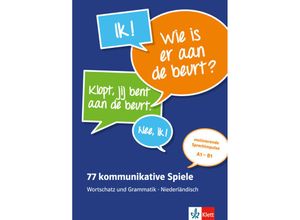 9783125258525 - 77 kommunikative Spiele - Wortschatz und Grammatik - Niederländisch Kartoniert (TB)