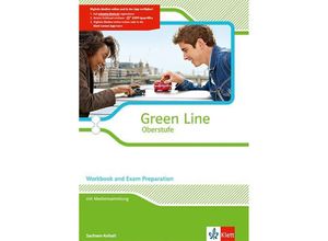 9783125304215 - - GEBRAUCHT Green Line Oberstufe - Ausgabe 2015   Workbook and exam preparation mit CD-extra Klasse 11 12 Ausgabe für Sachsen-Anhalt - Preis vom 02102023 050404 h