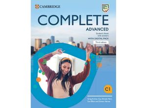 9783125352537 - Complete Advanced Third edition   Complete Advanced - Greg Archer Guy Brook-Hart Sue Elliott Simon Haines Kartoniert (TB)