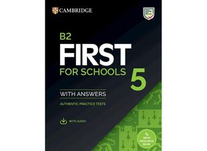 9783125352865 - First for Schools 5 Kartoniert (TB)