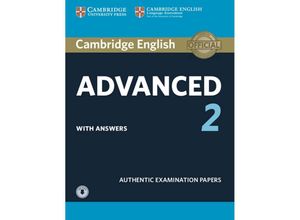 9783125354180 - Cambridge English Advanced 2 for updated exam   Cambridge English Advanced 2 for updated exam - Students Book with answers Kartoniert (TB)