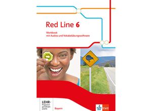 9783125469815 - - GEBRAUCHT Red Line 6 Ausgabe Bayern Workbook mit Audios und Vokabelübungssoftware Klasse 10 (Red Line Ausgabe für Bayern ab 2017) - Preis vom 03102023 050115 h