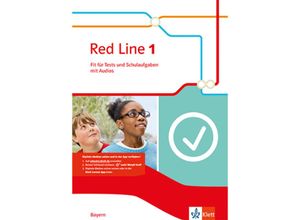 9783125473263 - Red Line 1 Fit für Tests und Schulaufgaben mit Mediensammlung Klasse 5 Ausgabe für Bayern ab 2017