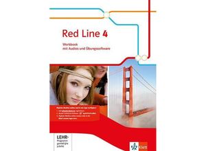 9783125477841 - Red Line Ausgabe ab 2014 - 8 Klasse Workbook mit Audio-CD und CD-ROM Geheftet