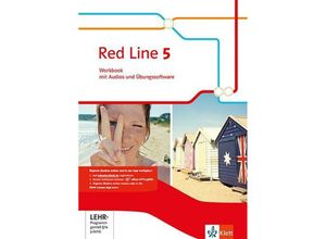 9783125477858 - Frank Haß - GEBRAUCHT Red Line 5 Workbook mit Audio-CD und Übungssoftware 9 Schuljahr (Red Line Ausgabe ab 2014) - Preis vom 15102023 050412 h