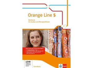 9783125481855 - Frank Haß - GEBRAUCHT Orange Line 5 Grundkurs Workbook mit Audio-CD und Übungssoftware Klasse 9 (Orange Line Ausgabe ab 2014) - Preis vom 02082023 050232 h