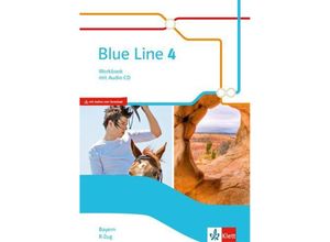 9783125483545 - Wolfgang Hamm - GEBRAUCHT Blue Line 4 R-Zug Ausgabe Bayern Workbook mit Audio-CD Klasse 8 (Blue Line Ausgabe für Bayern ab 2017) - Preis vom 02102023 050404 h