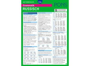 9783125619081 - PONS Grammatik auf einen Blick Russisch Kartoniert (TB)