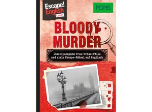 9783125624665 - PONS Escape!   PONS Escape! English - Level 1 - Bloody Murder - Ulrike Wolk Annekatrin Baumann Kartoniert (TB)