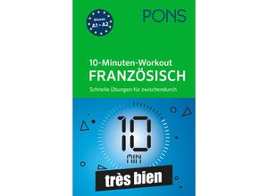 9783125624733 - PONS 10-Minuten-Workout   PONS 10-Minuten-Workout Französisch Kartoniert (TB)