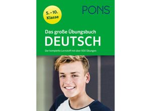 9783125625884 - PONS Das große Übungsbuch   PONS Das große Übungsbuch Deutsch 5-10 Klasse Kartoniert (TB)