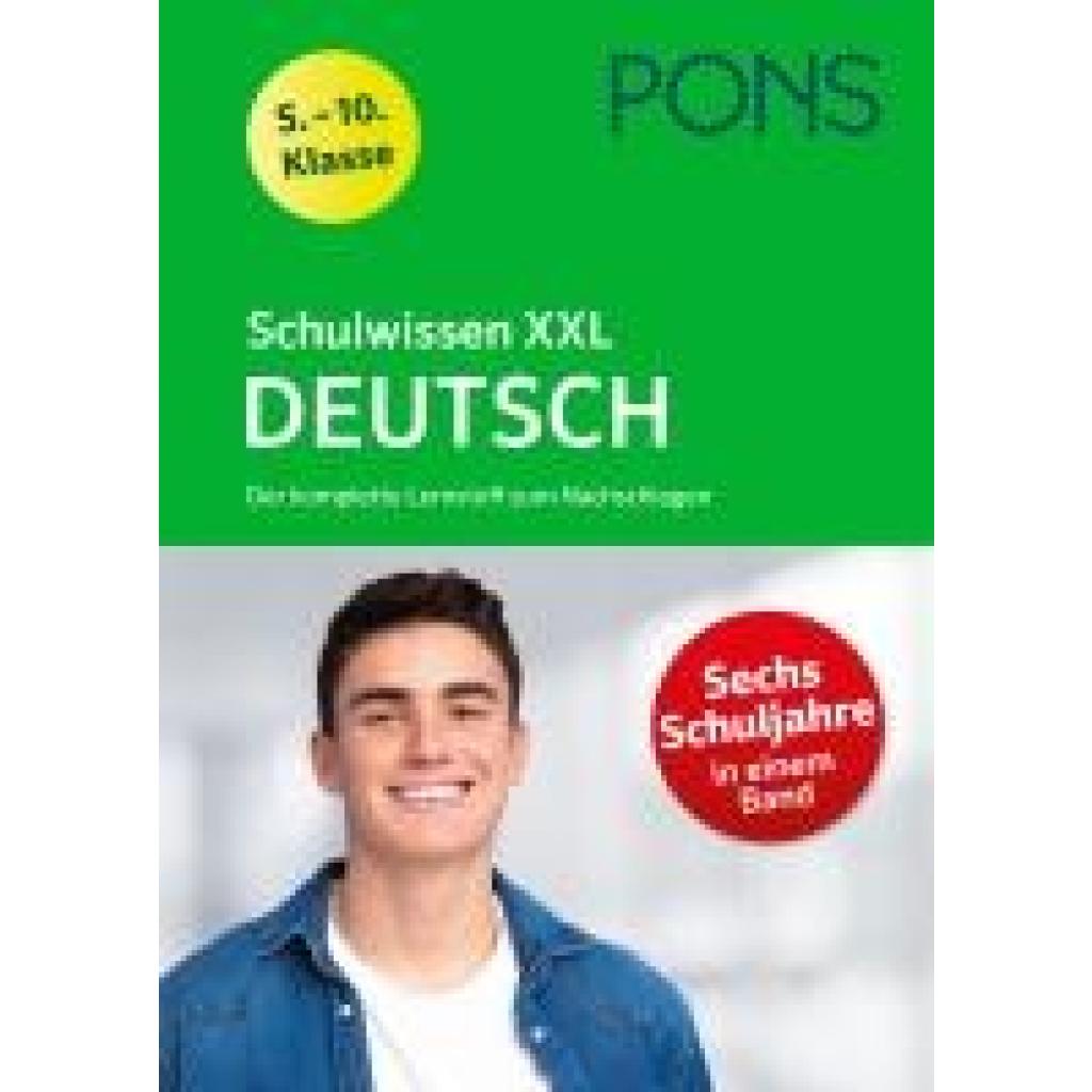 9783125626065 - PONS Schulwissen XXL Deutsch 5-10 Klasse