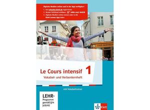 9783125630031 - Le Cours intensif Ausgabe 2016 - Vokabel- und Verbenlernheft mit Vokabeltrainer auf CD-ROM Geheftet